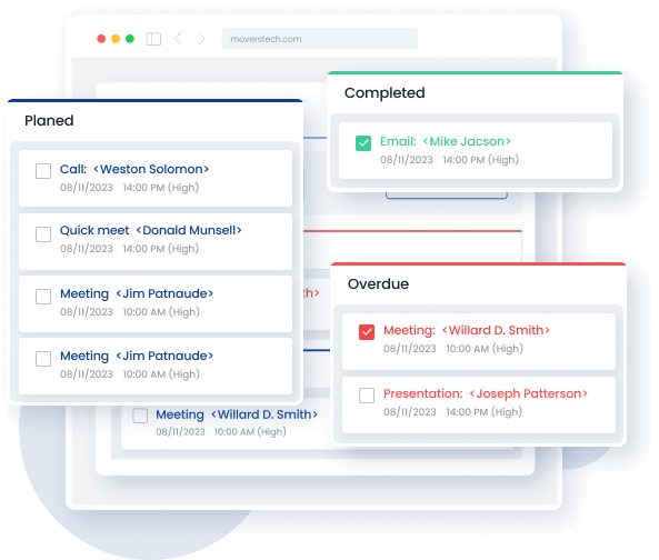 communication in moving crm